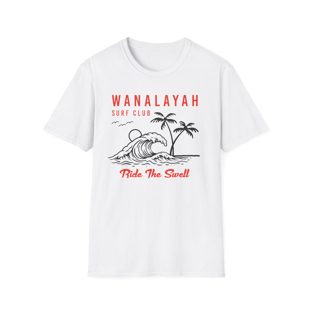 Wanalayah Surf Club-Ride The Swell T-Shirt