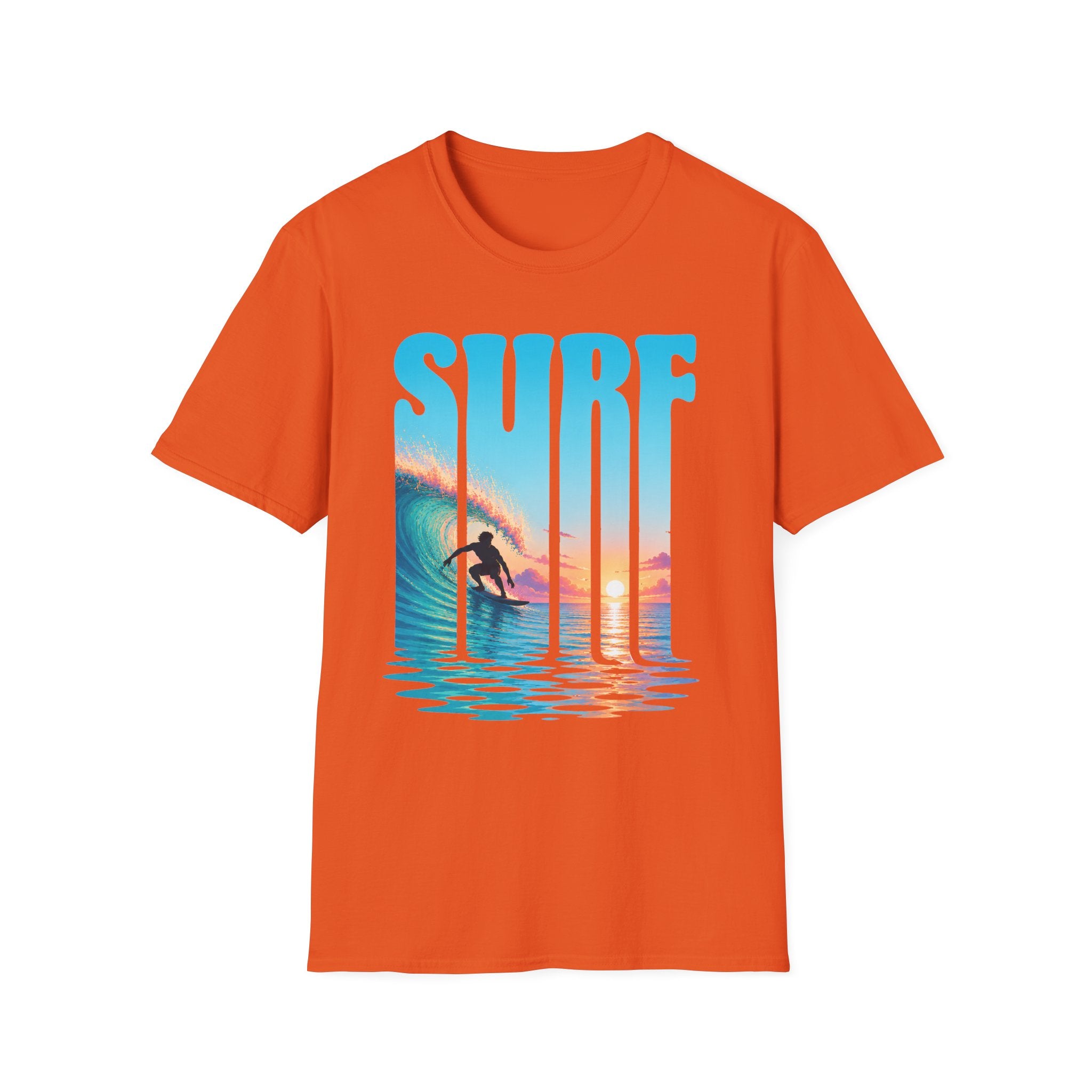 Surf Extended Font Style T-Shirt