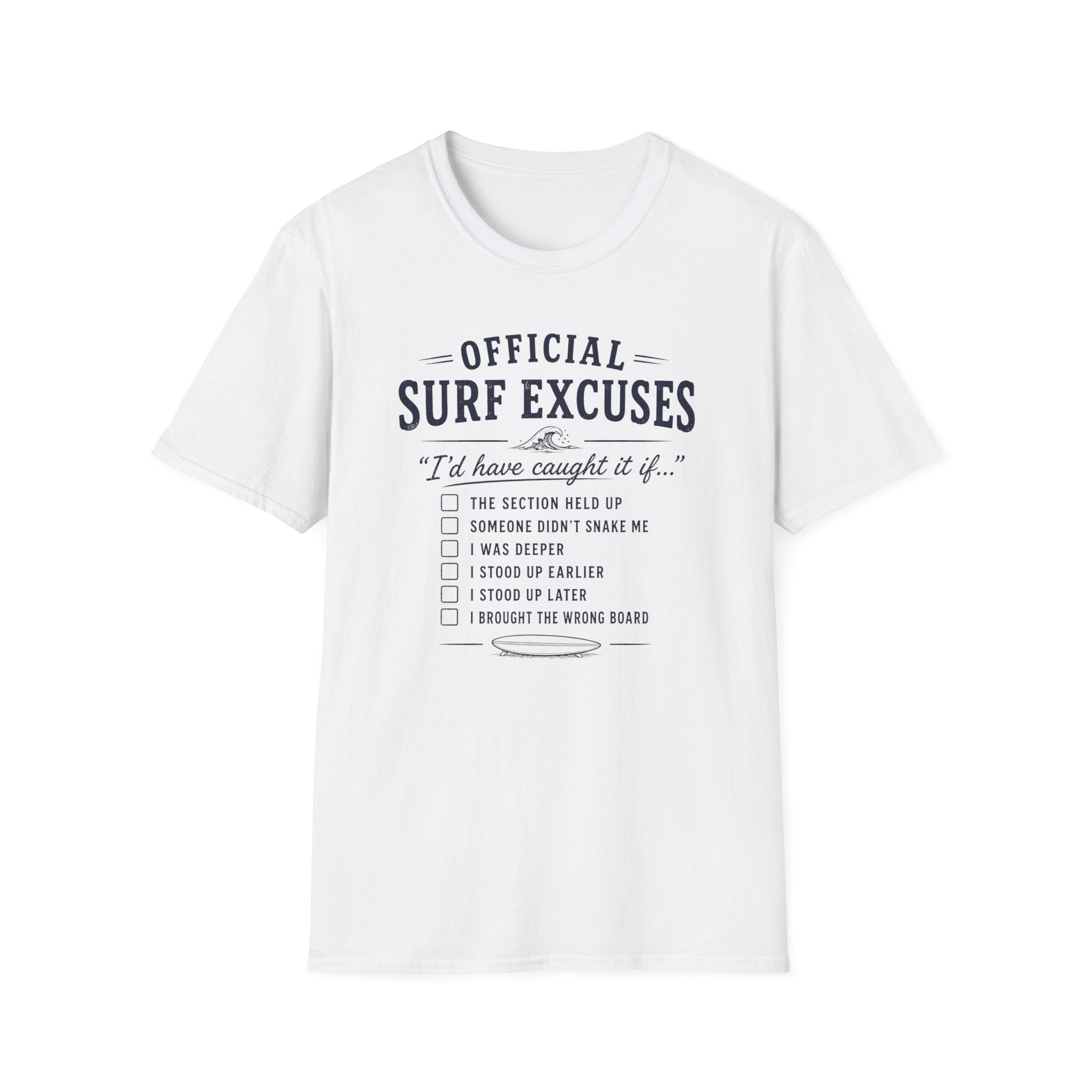 Official Surf Excuses T-Shirt
