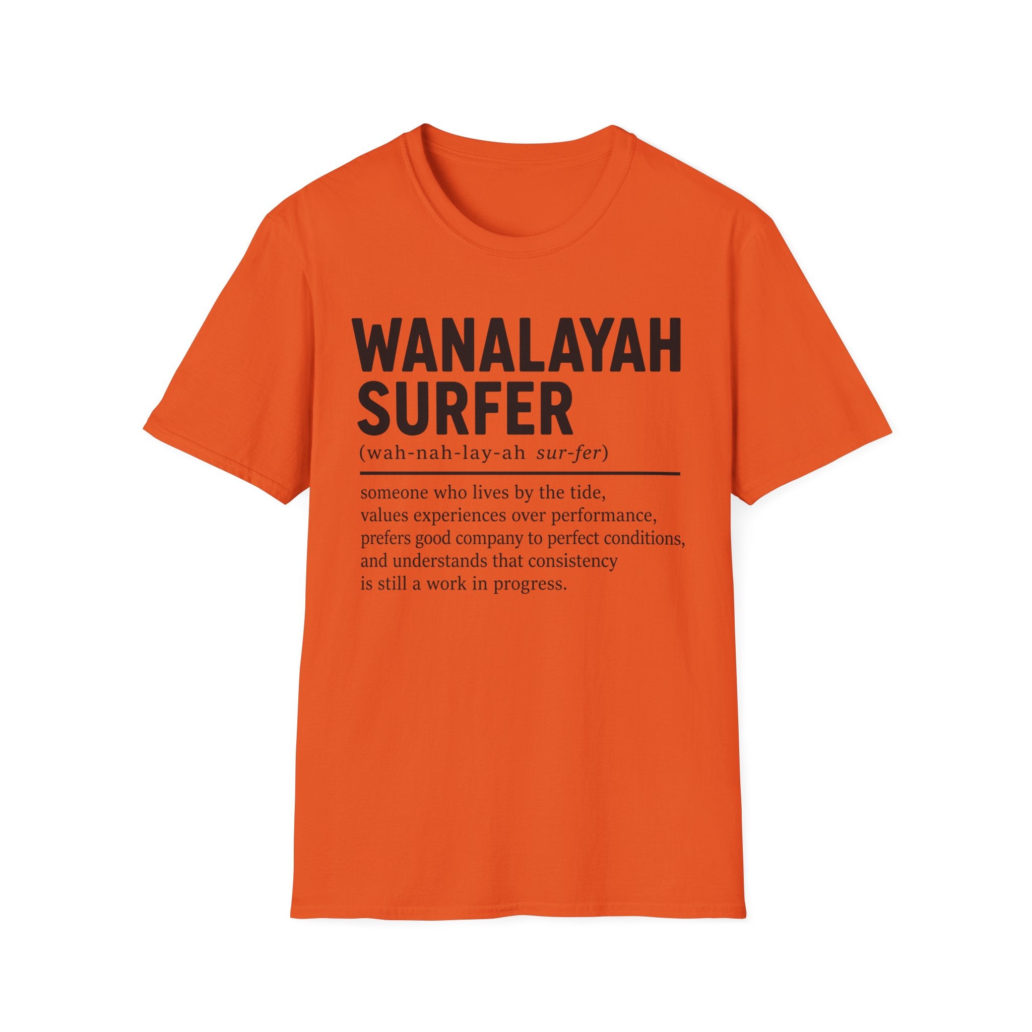 Wanalayah Surfer Definition T-Shirt