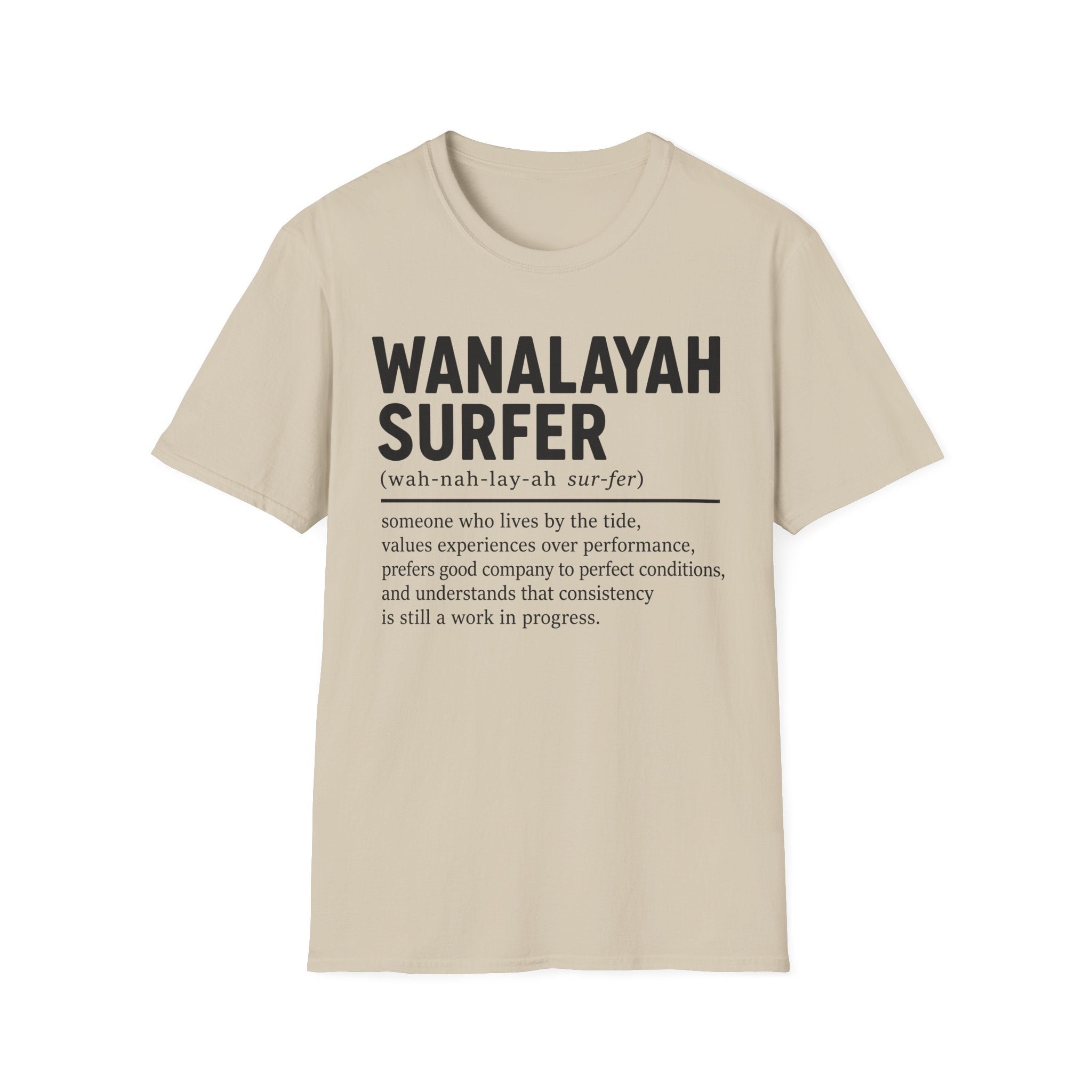 Wanalayah Surfer Definition T-Shirt