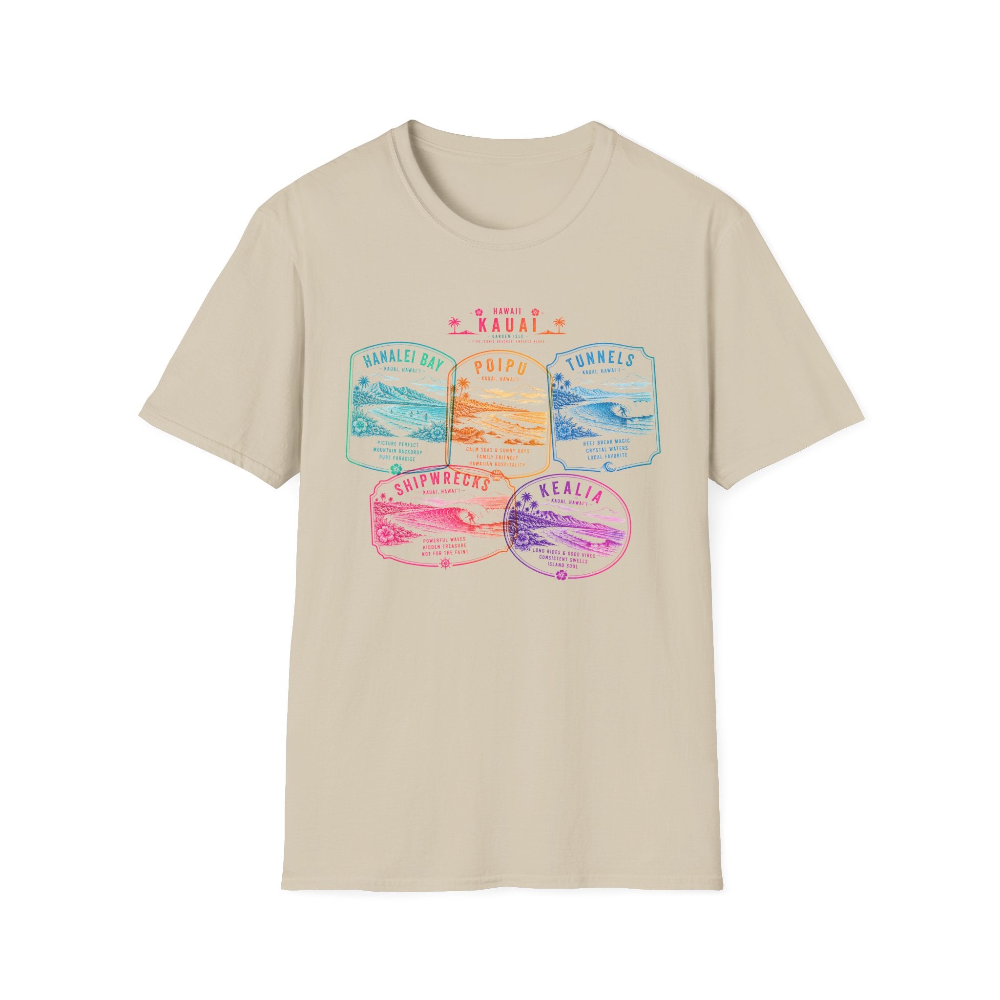 Kauai Hawaii Passport T-Shirt