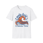 I Only Surf Closeouts-Orange Wave  T-Shirt