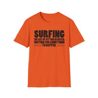 Surfing-The Art of sitting and waiting for something to happen T-Shirt