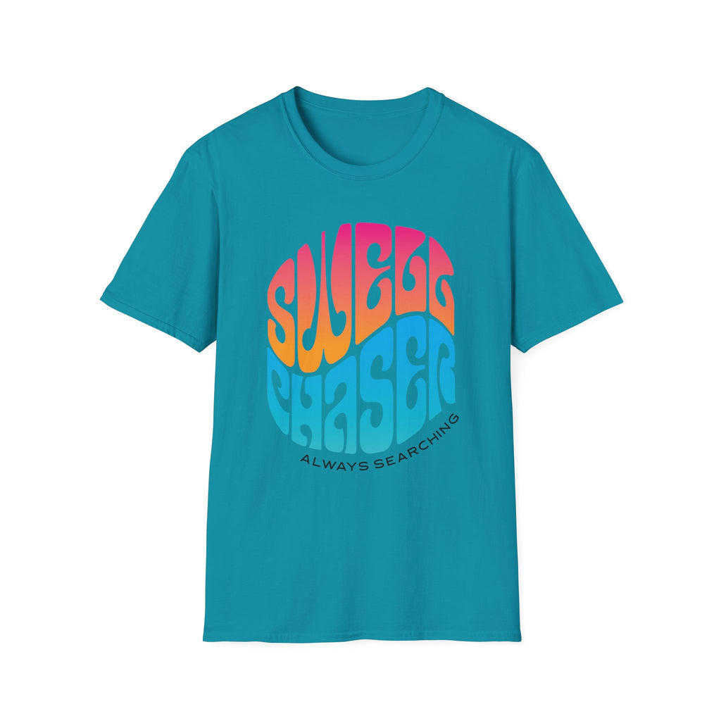 Swell Chaser-Psychedelic Font T-Shirt