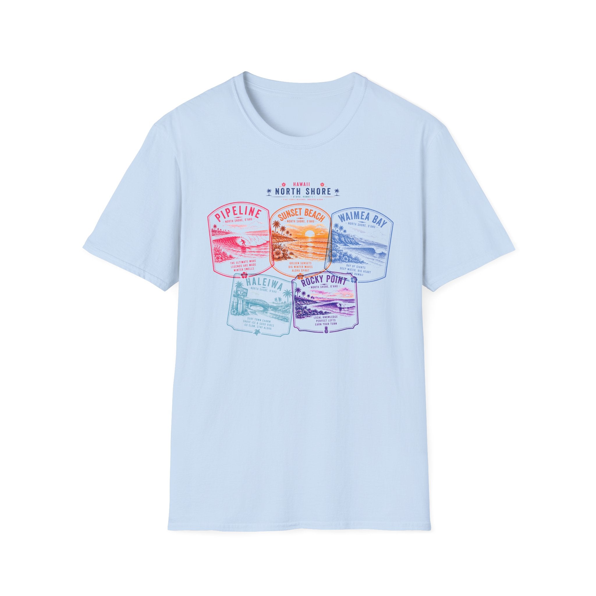 North Shore Hawaii Passport T-Shirt