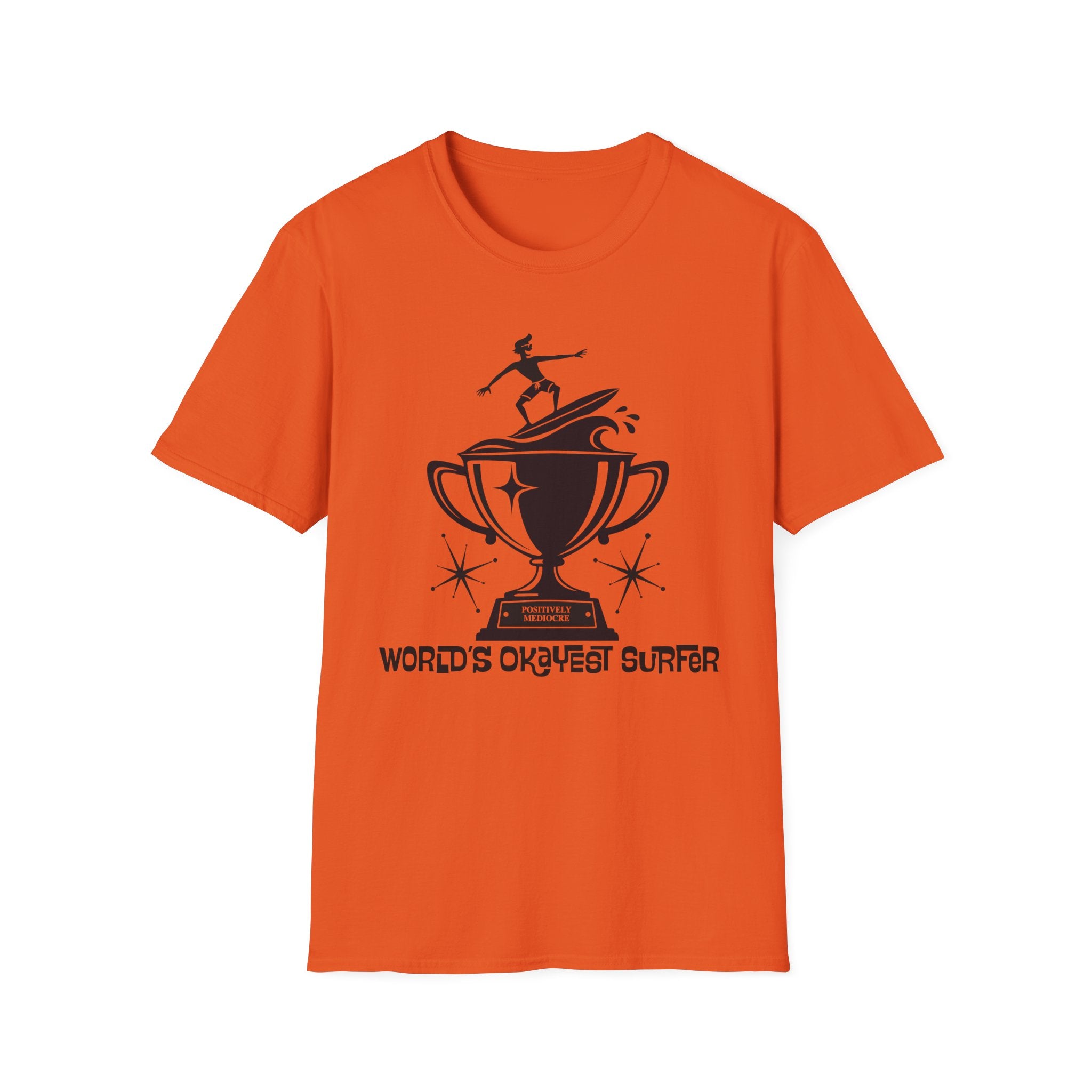 World's Okayest Surfer T-Shirt