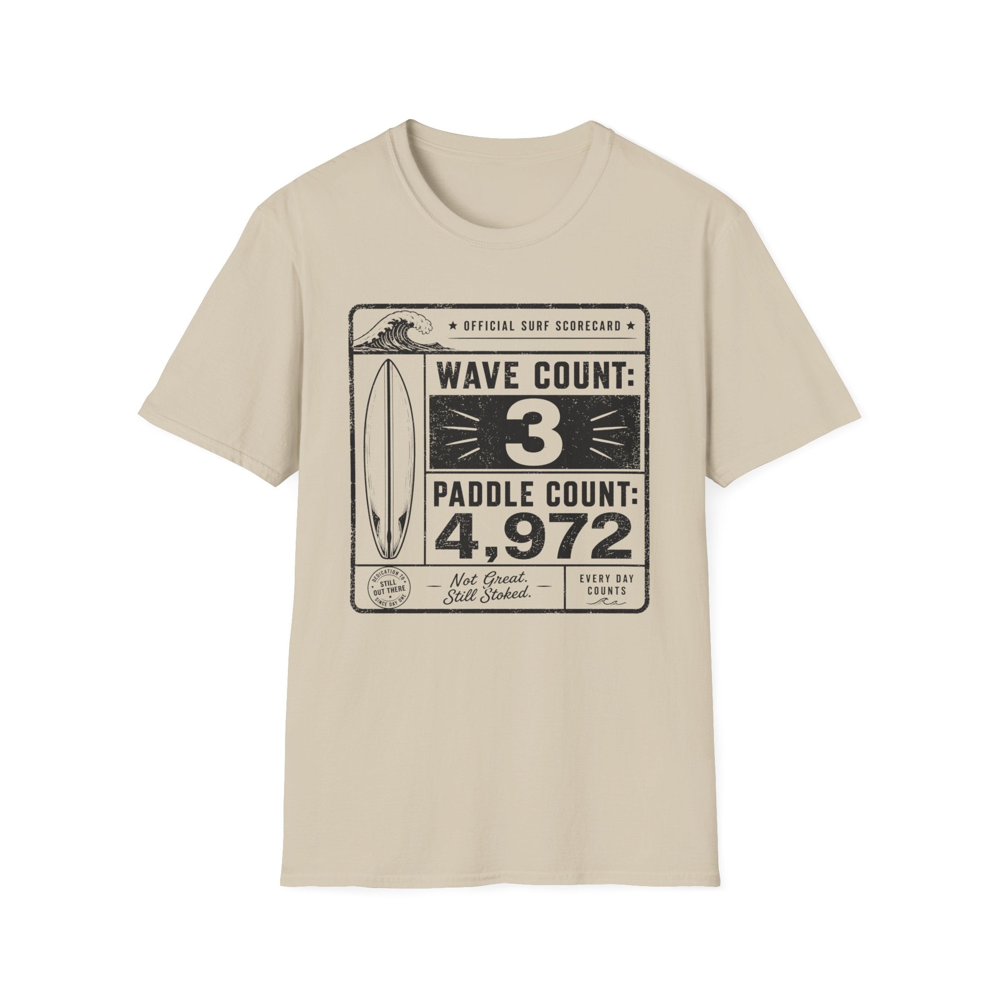 Wave Count 3 T-Shirt