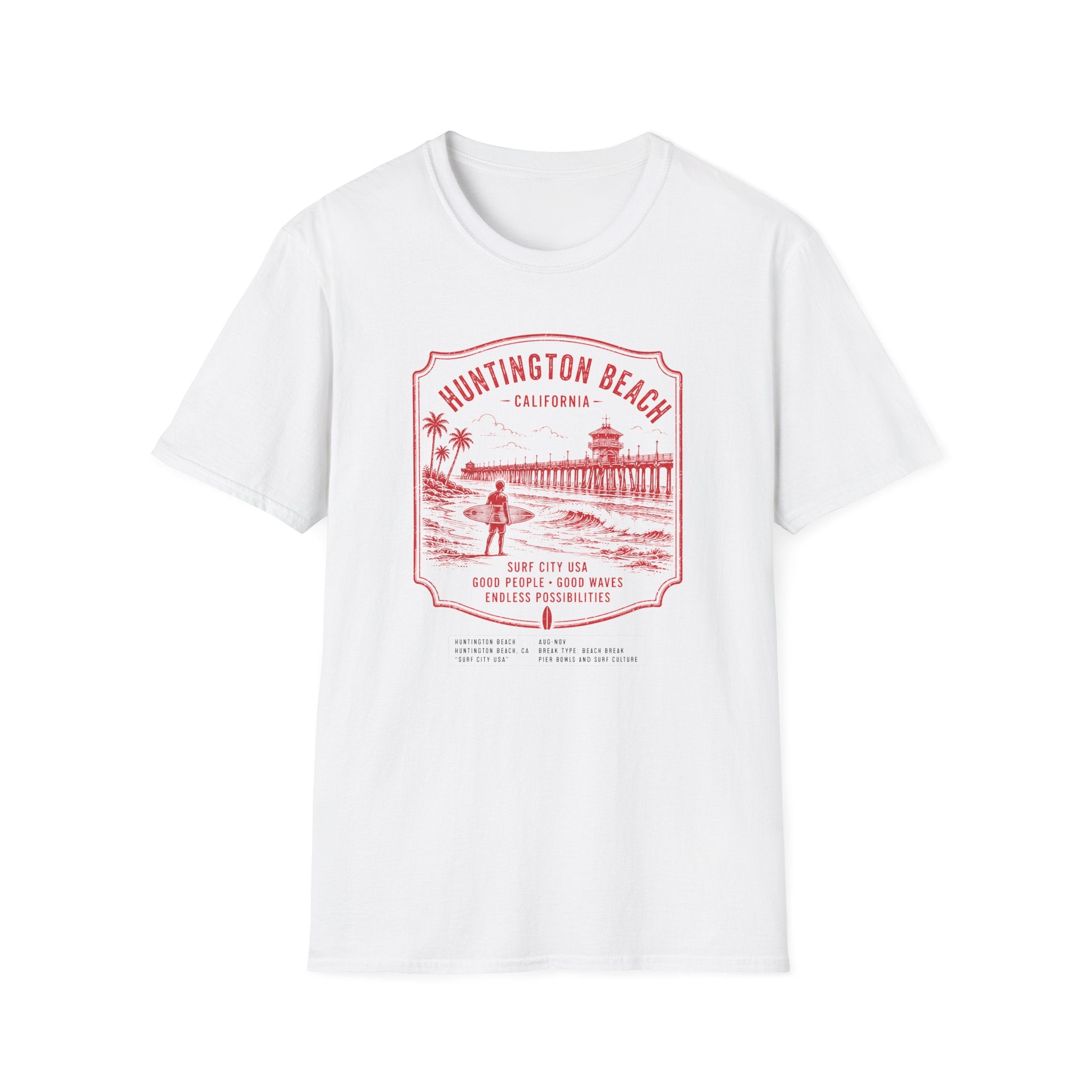 Huntington Beach Passport T-Shirt