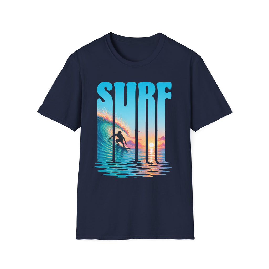 Surf Extended Font Style T-Shirt