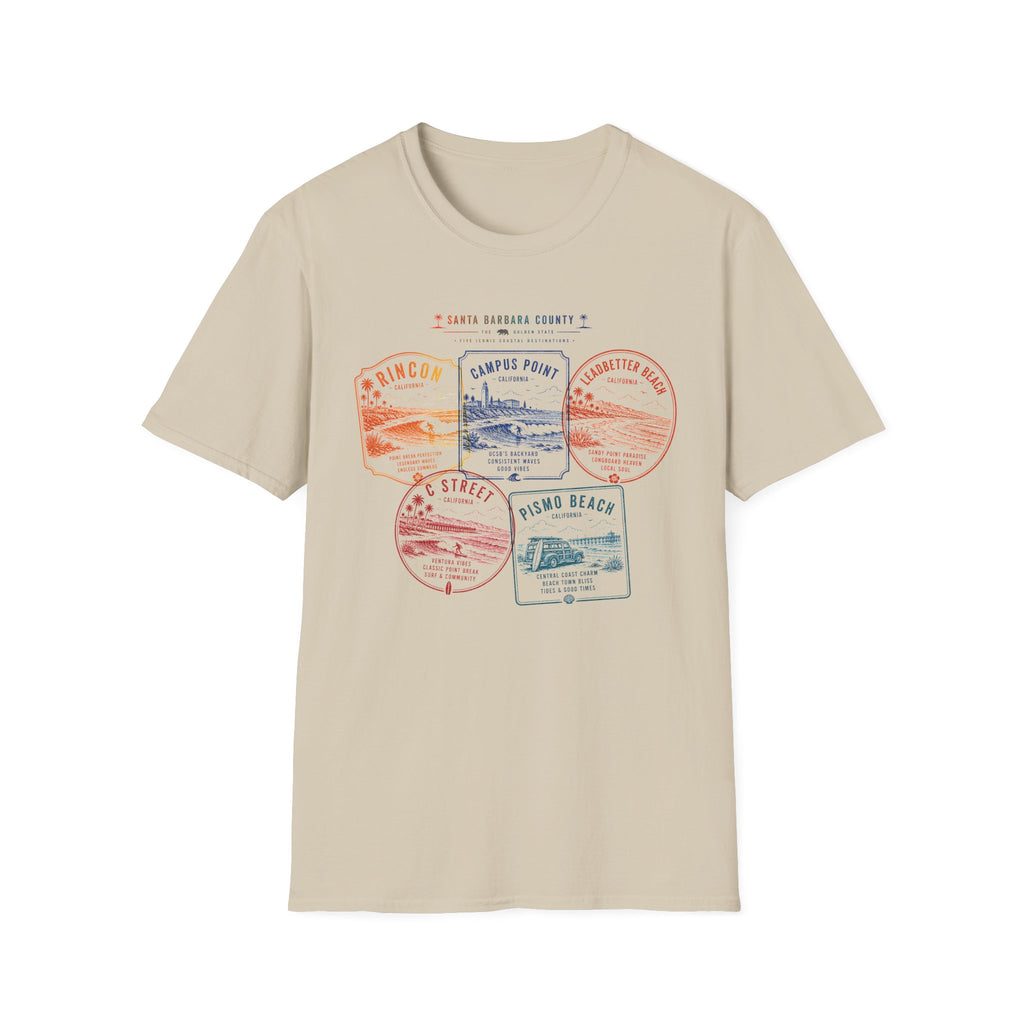 Santa Barbara Passport T-Shirt