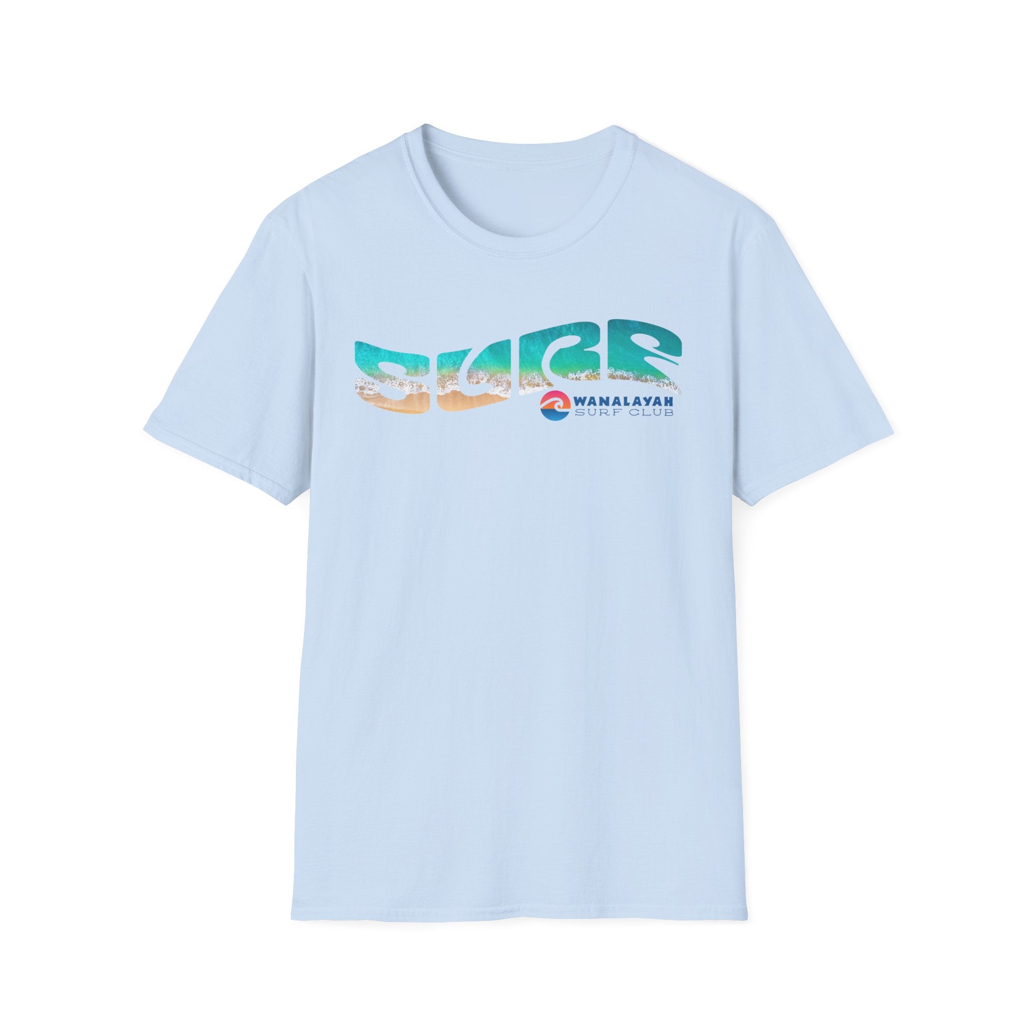 SURF Wave Text T-Shirt
