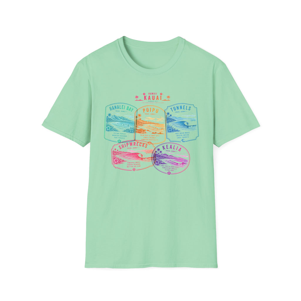 Kauai Hawaii Passport T-Shirt