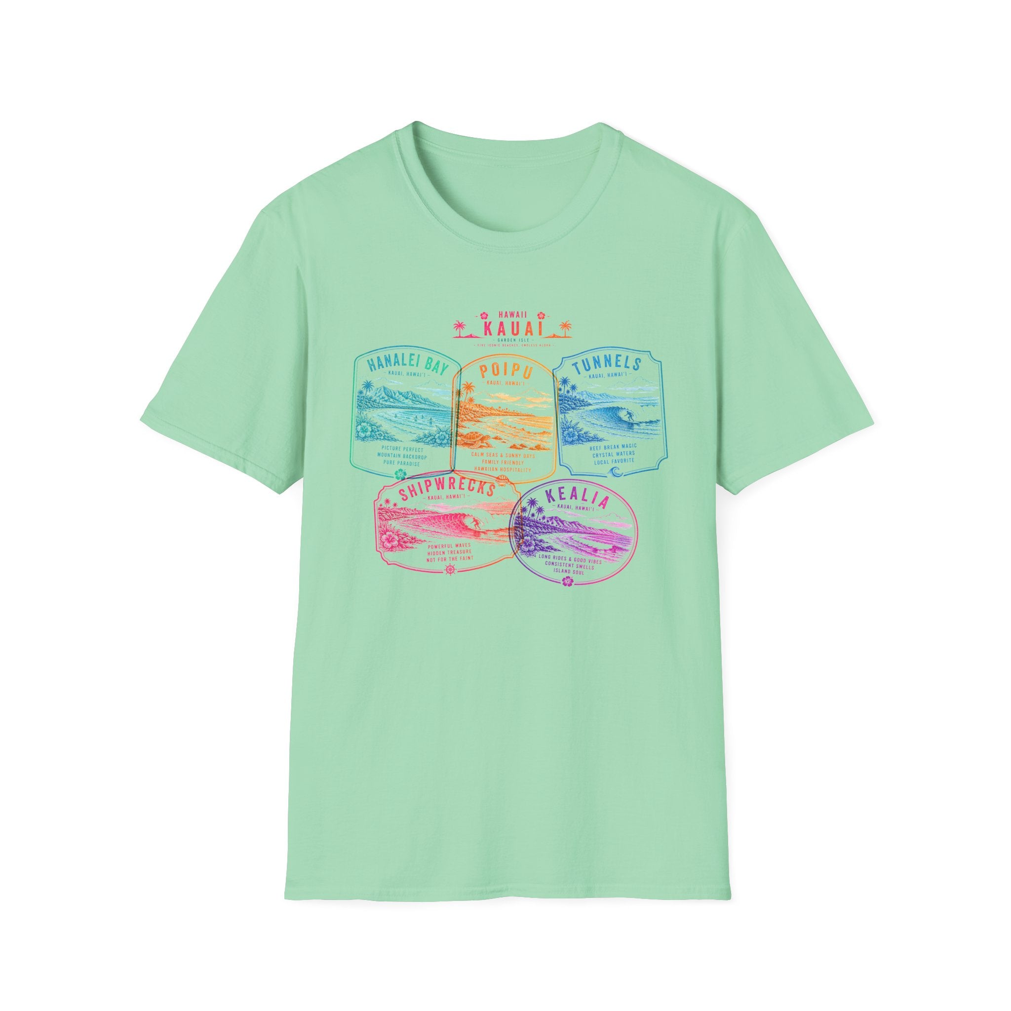 Kauai Hawaii Passport T-Shirt