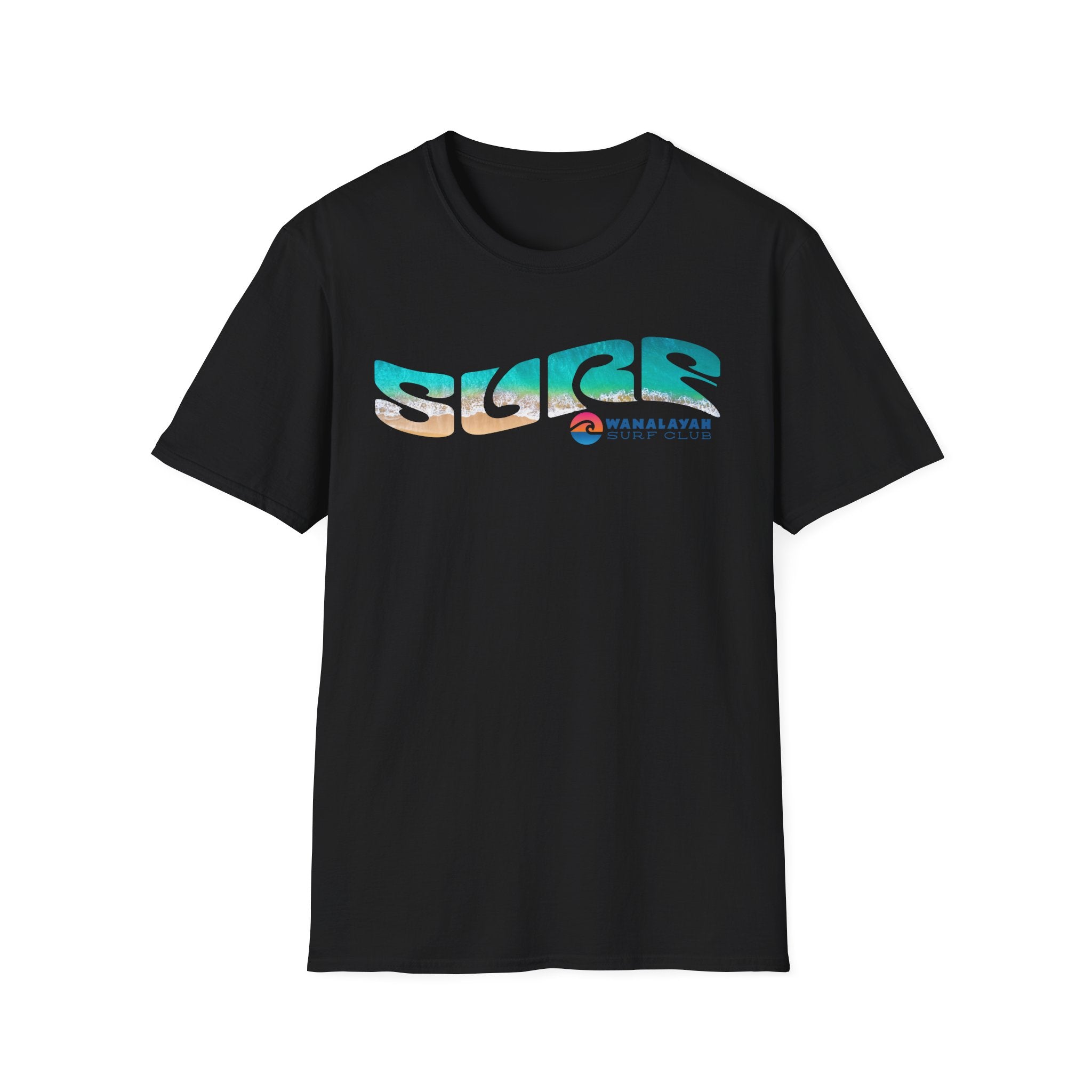 SURF Wave Text T-Shirt