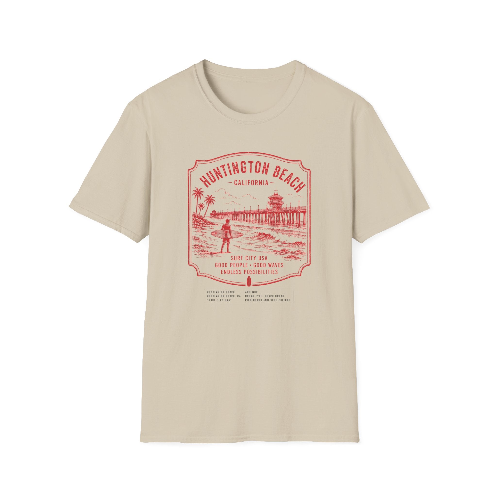 Huntington Beach Passport T-Shirt