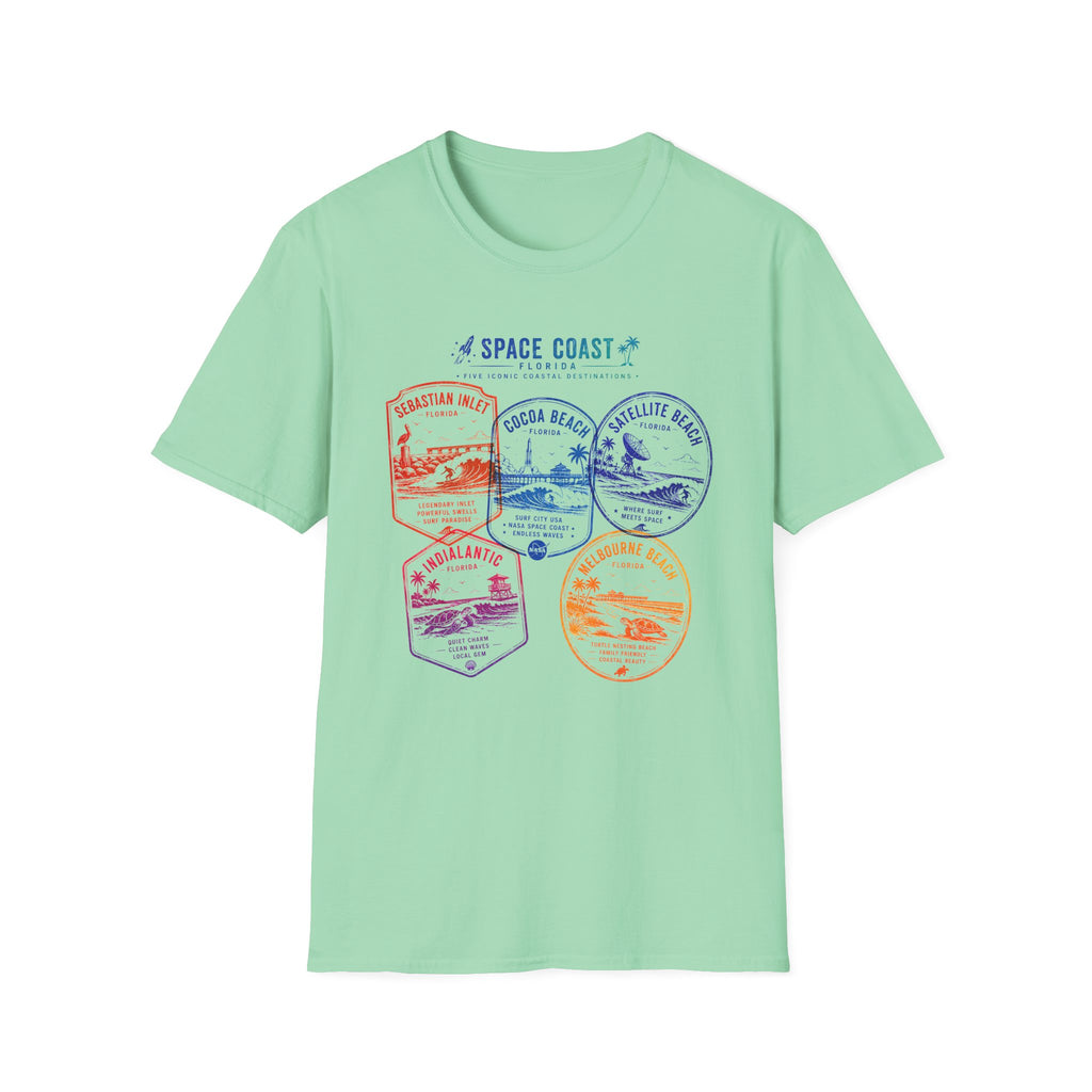 Space Coast Florida-North Passport T-Shirt
