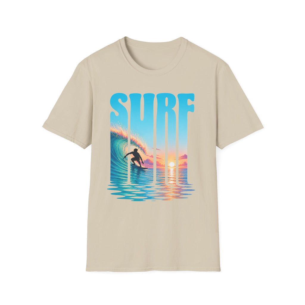 Surf Extended Font Style T-Shirt