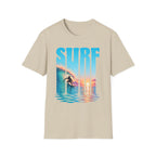 Surf Extended Font Style T-Shirt