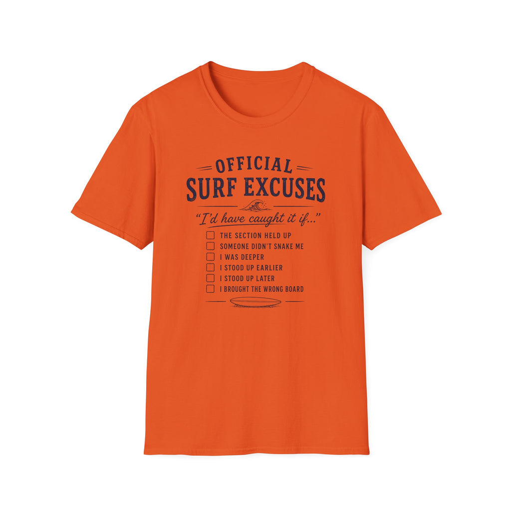 Official Surf Excuses T-Shirt