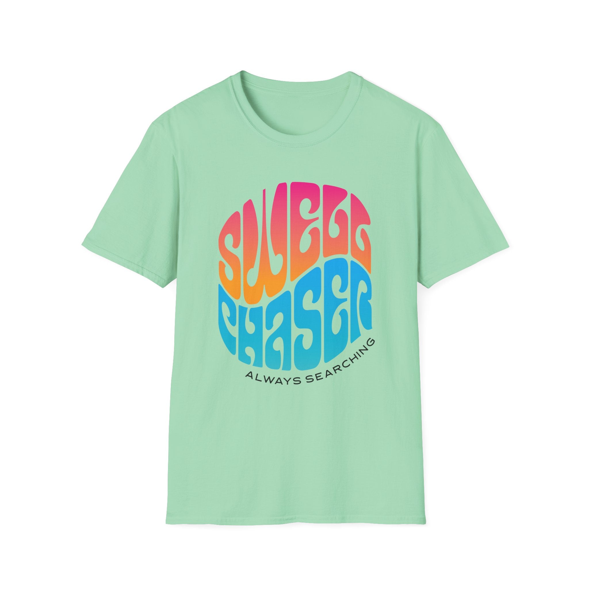 Swell Chaser-Psychedelic Font T-Shirt