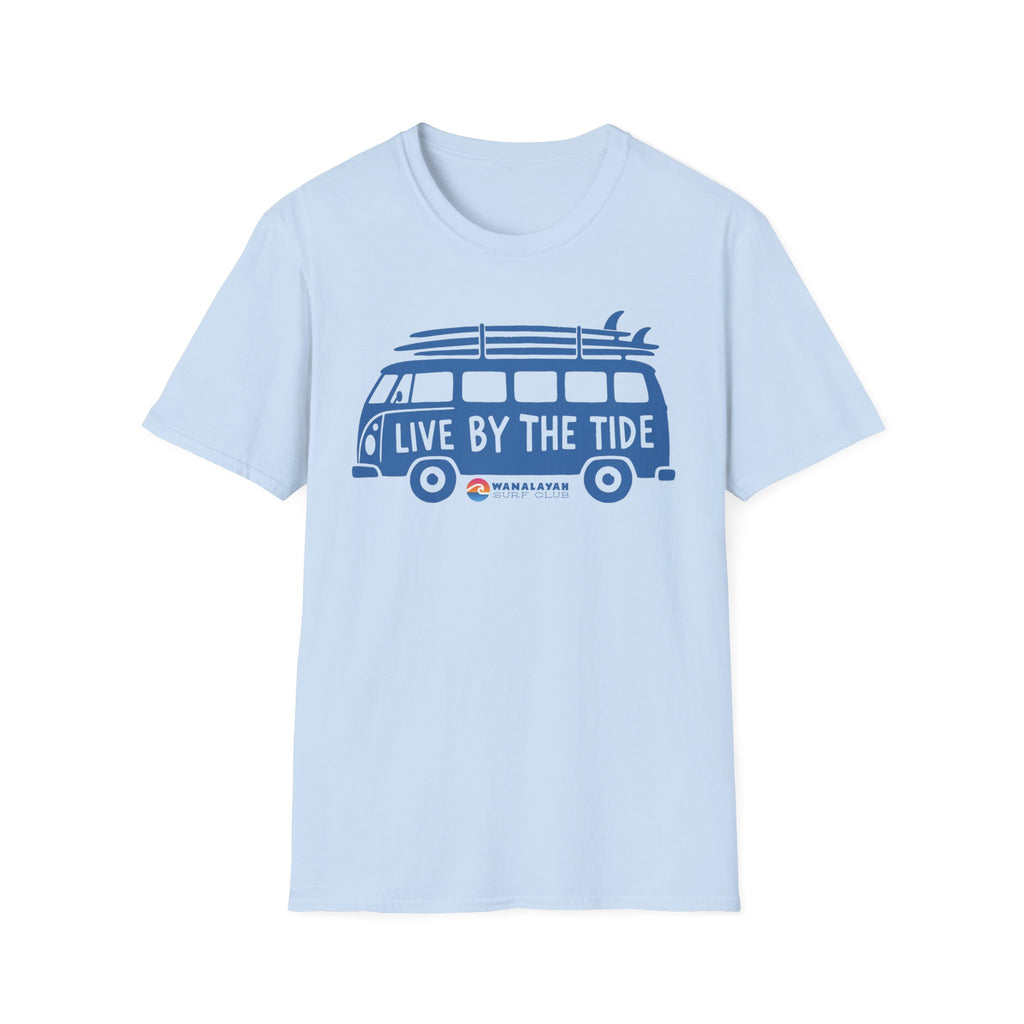 Live By The Tide-VW Van T-Shirt