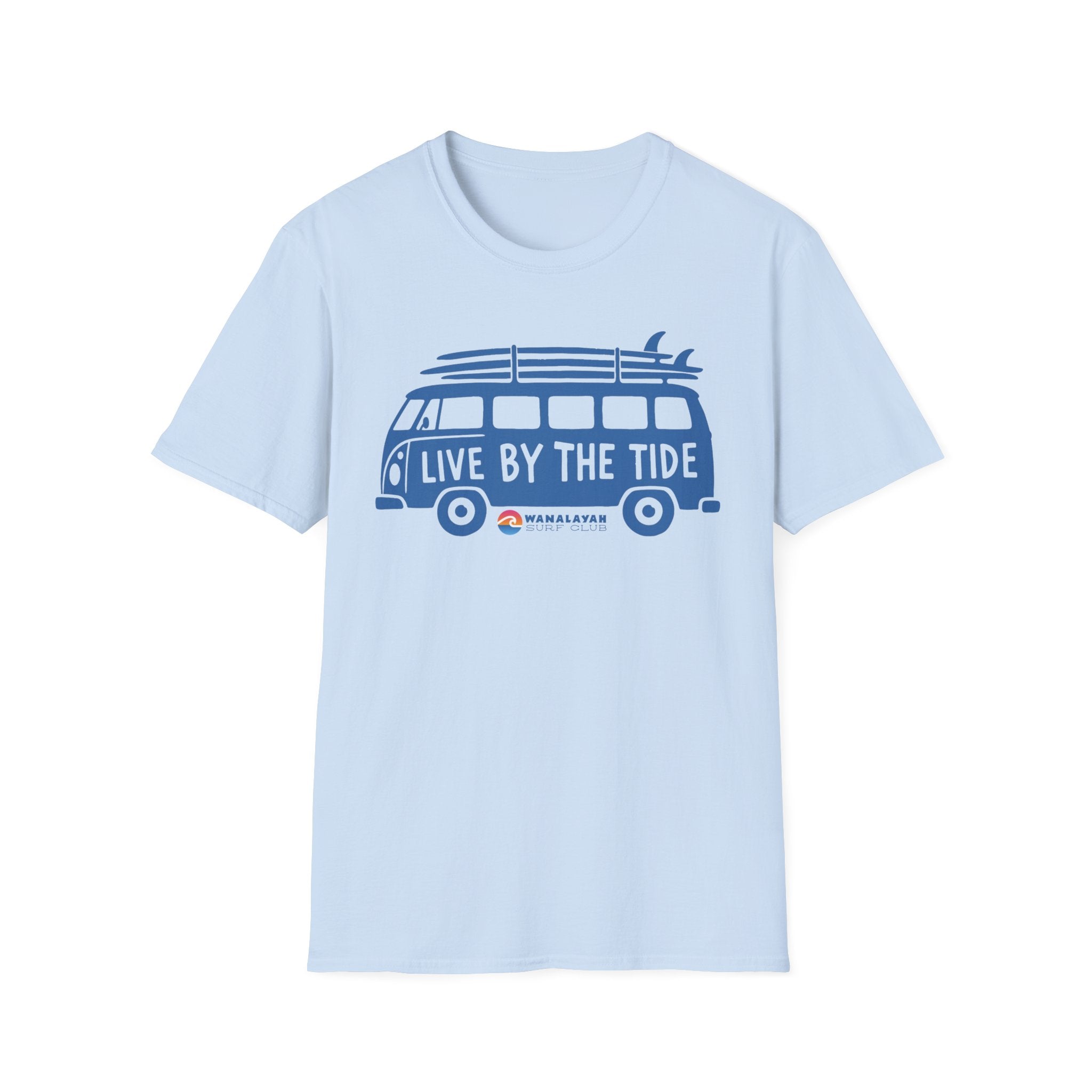Live By The Tide-VW Van T-Shirt