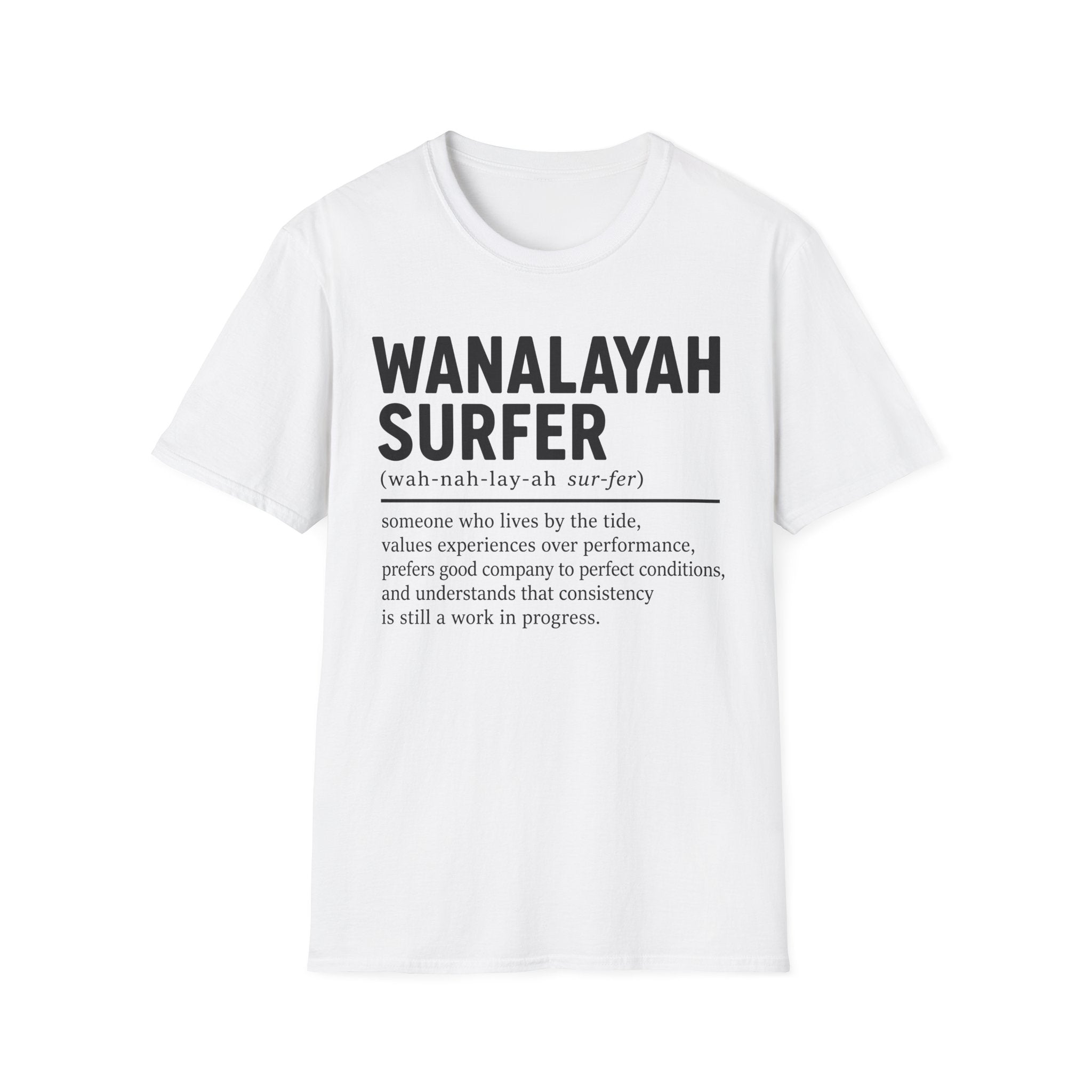 Wanalayah Surfer Definition T-Shirt