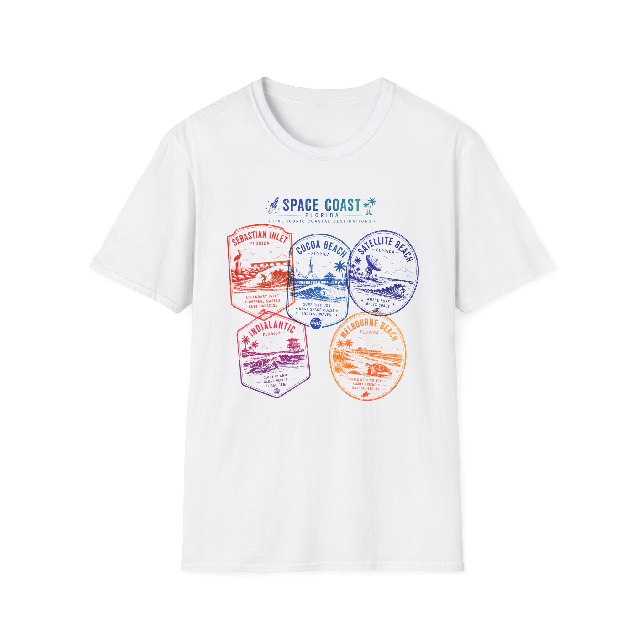 Space Coast Florida-North Passport T-Shirt