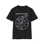 Surfing Pie Chart T-Shirt
