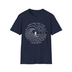 Wanalayah Surf Club-Live By The Tide-Simple T-Shirt