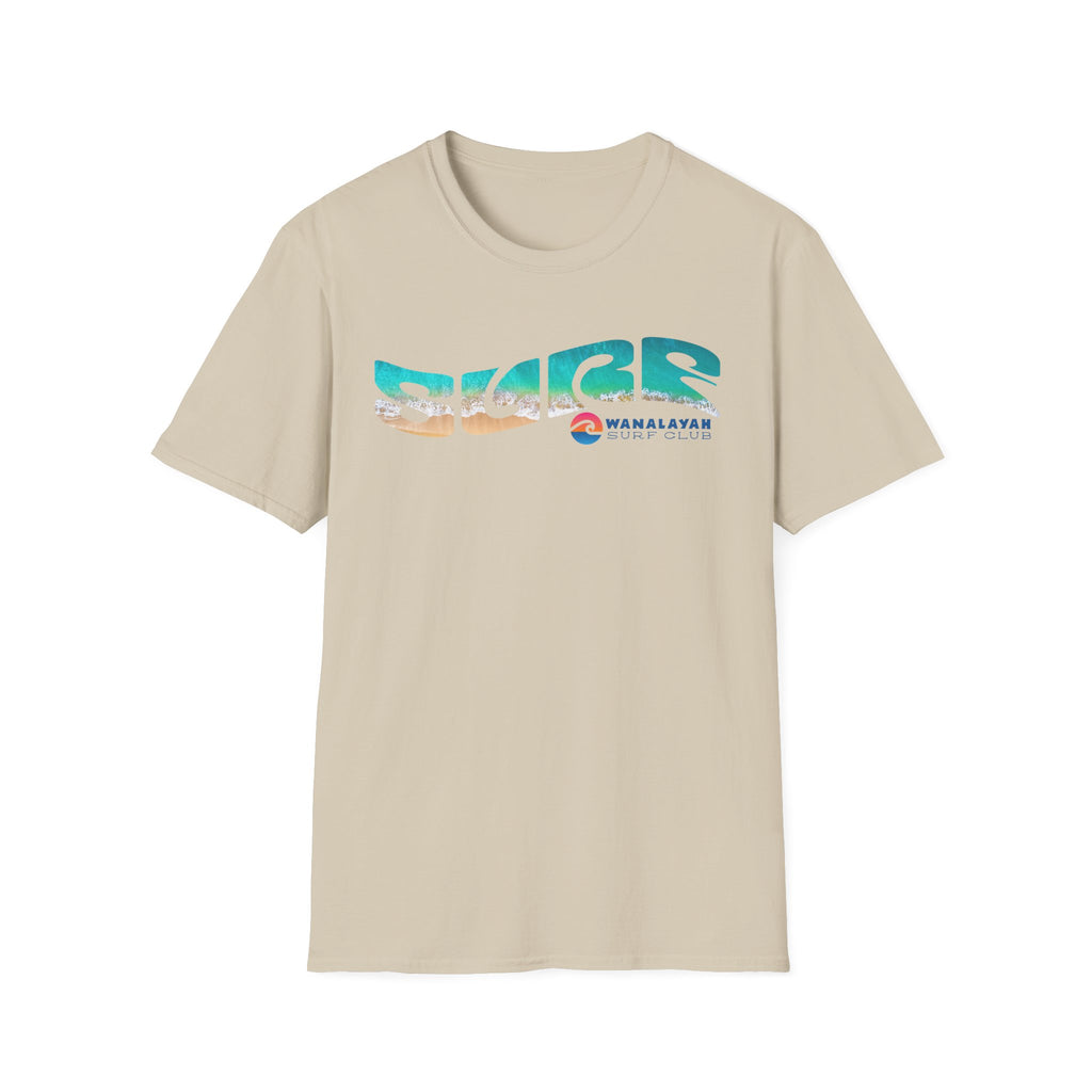 SURF Wave Text T-Shirt