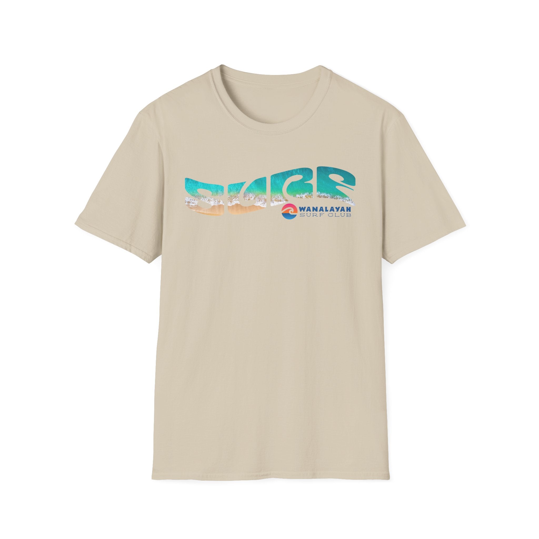 SURF Wave Text T-Shirt