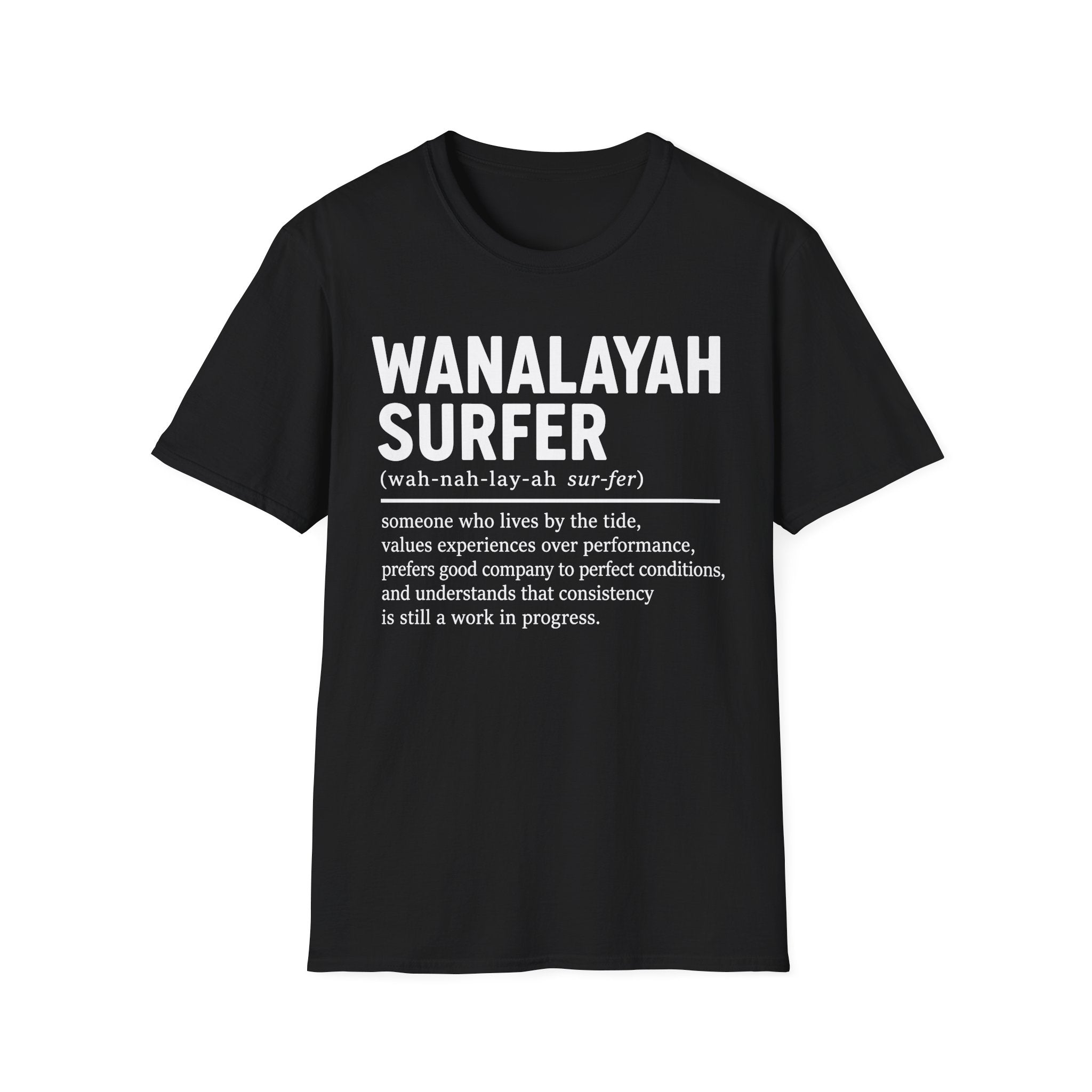 Wanalayah Surfer Definition T-Shirt