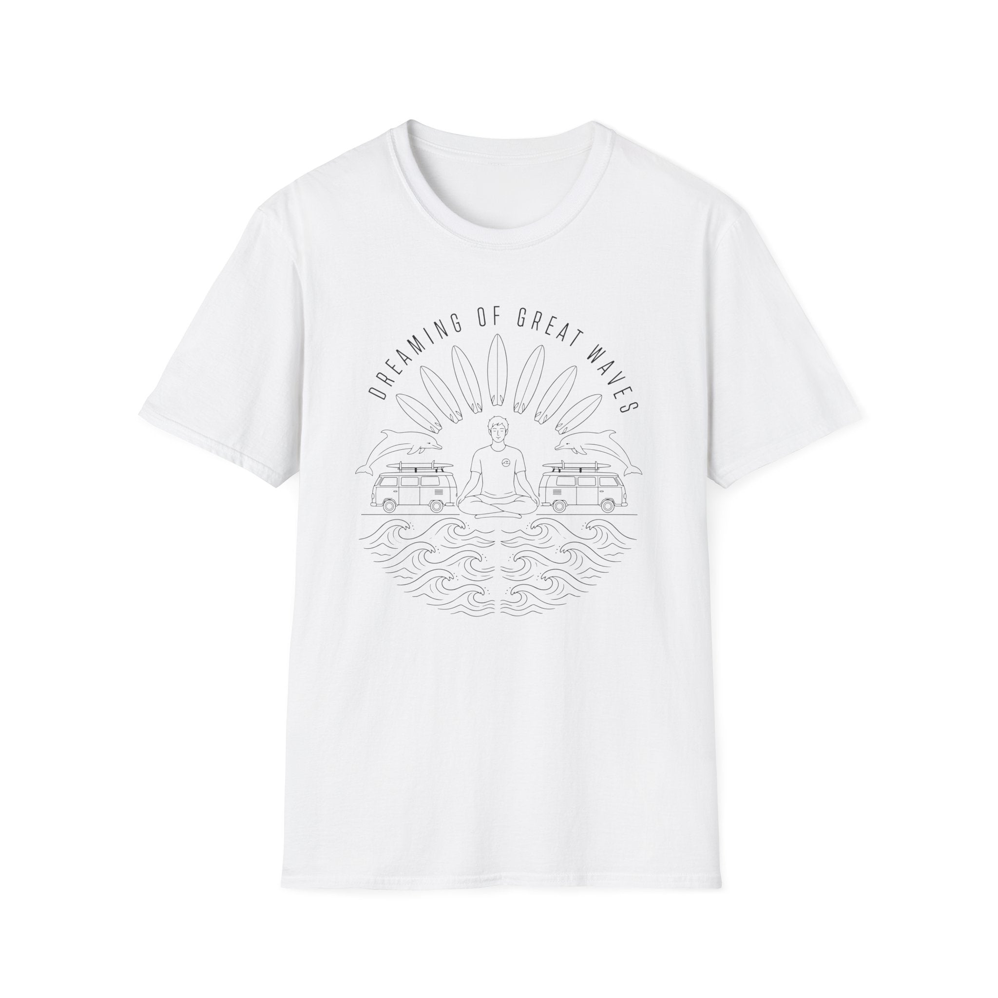 Dreaming of Great Waves T-Shirt