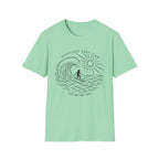 Wanalayah Surf Club-Live By The Tide-Simple T-Shirt