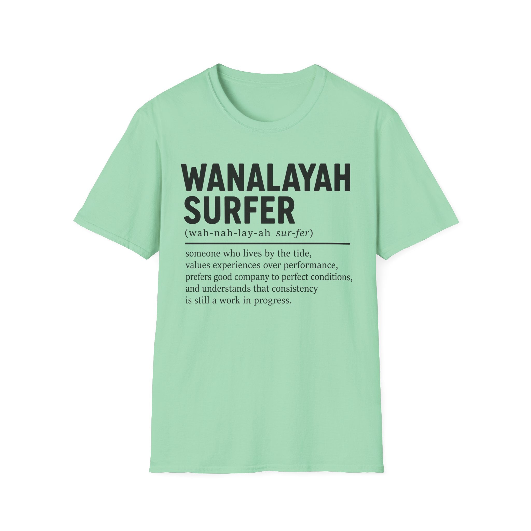 Wanalayah Surfer Definition T-Shirt