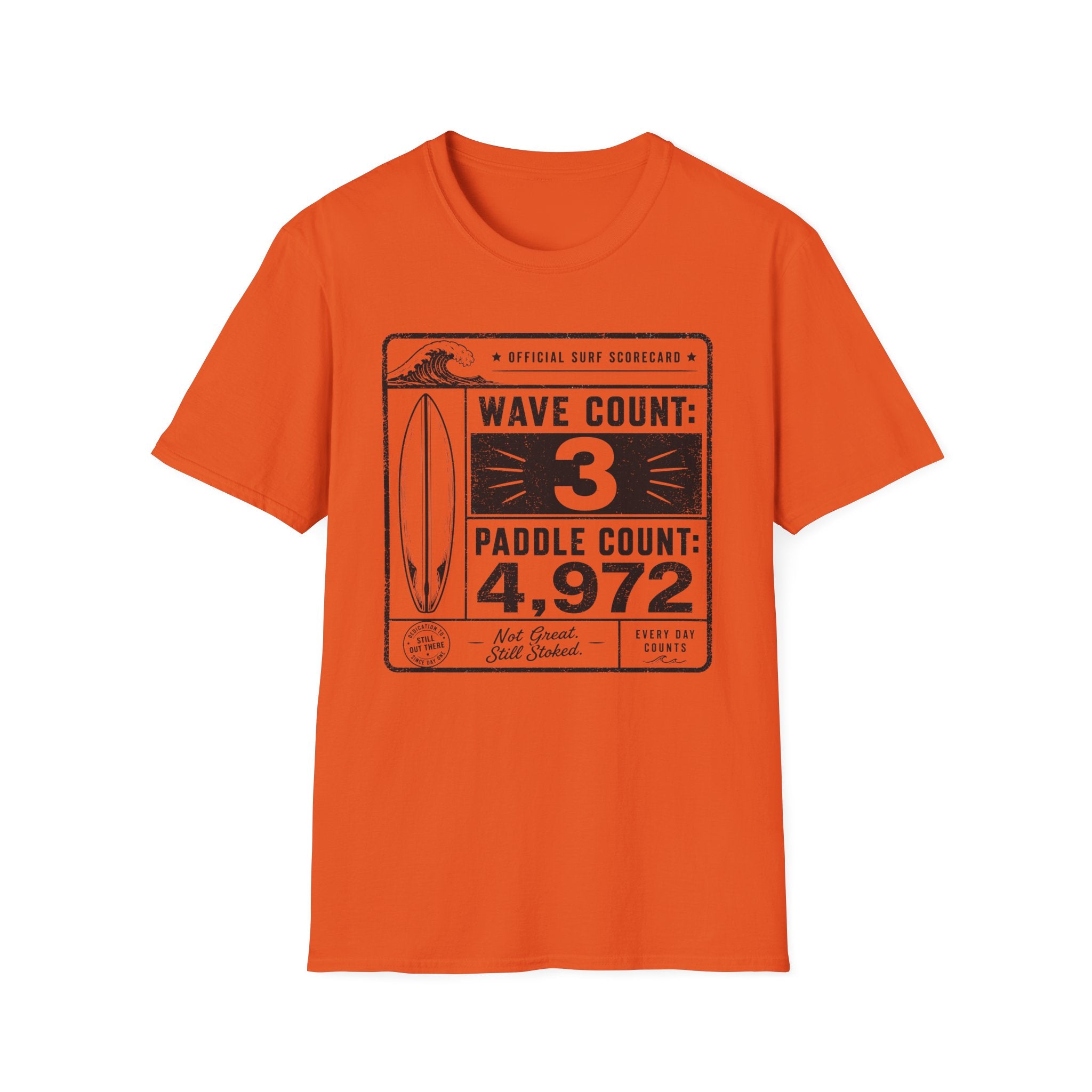 Wave Count 3 T-Shirt