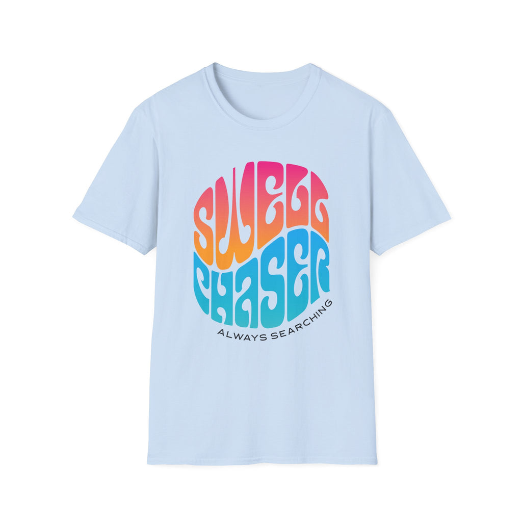 Swell Chaser-Psychedelic Font T-Shirt