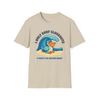 I Only Surf Closeouts-Pelican T-Shirt