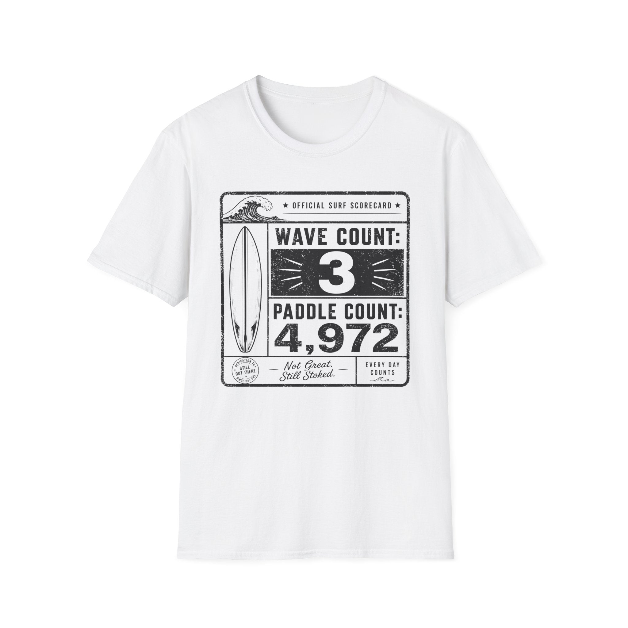 Wave Count 3 T-Shirt