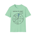 Surfing Pie Chart T-Shirt