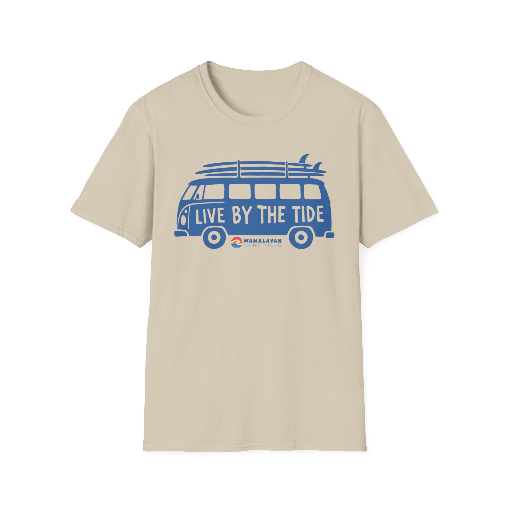 Live By The Tide-VW Van T-Shirt