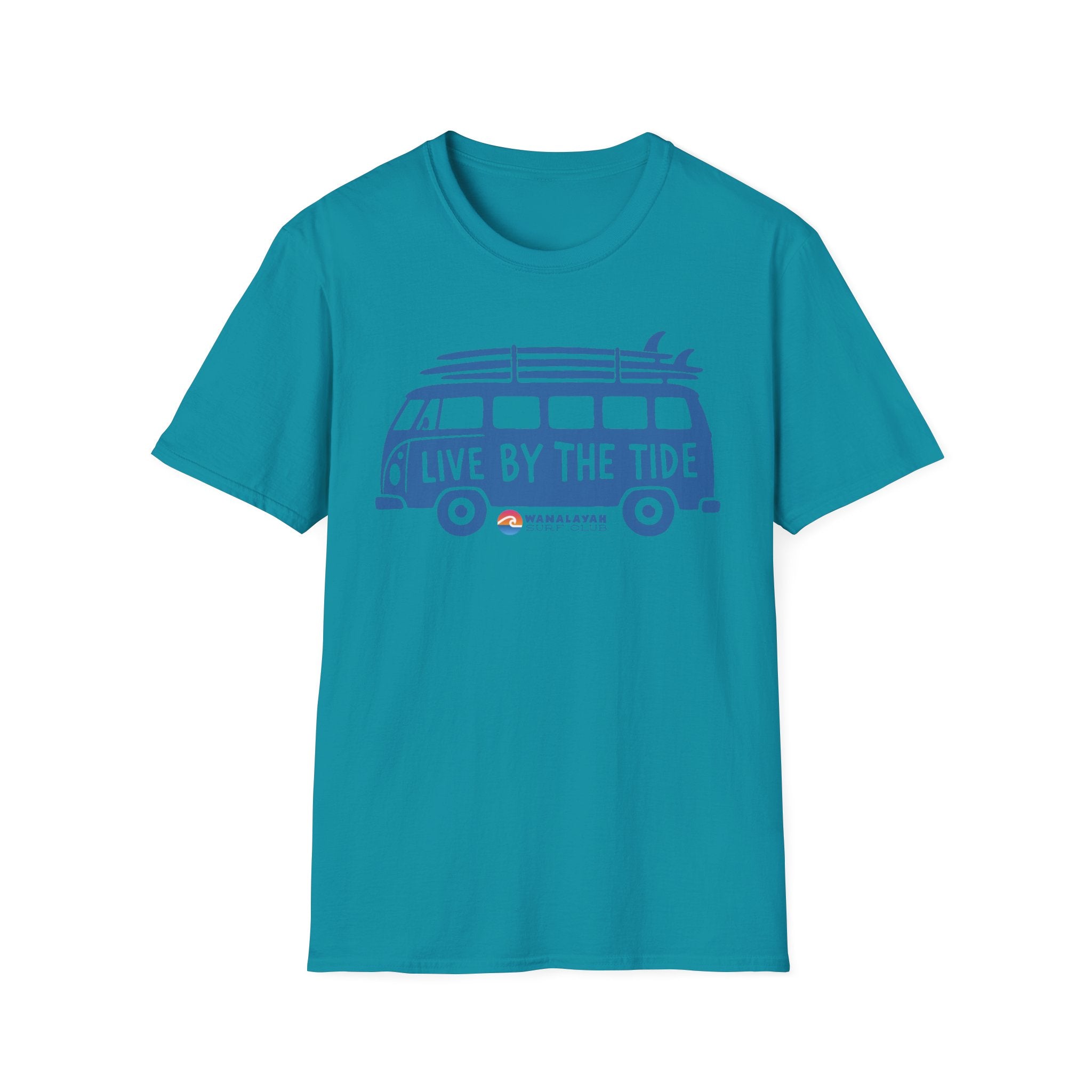 Live By The Tide-VW Van T-Shirt