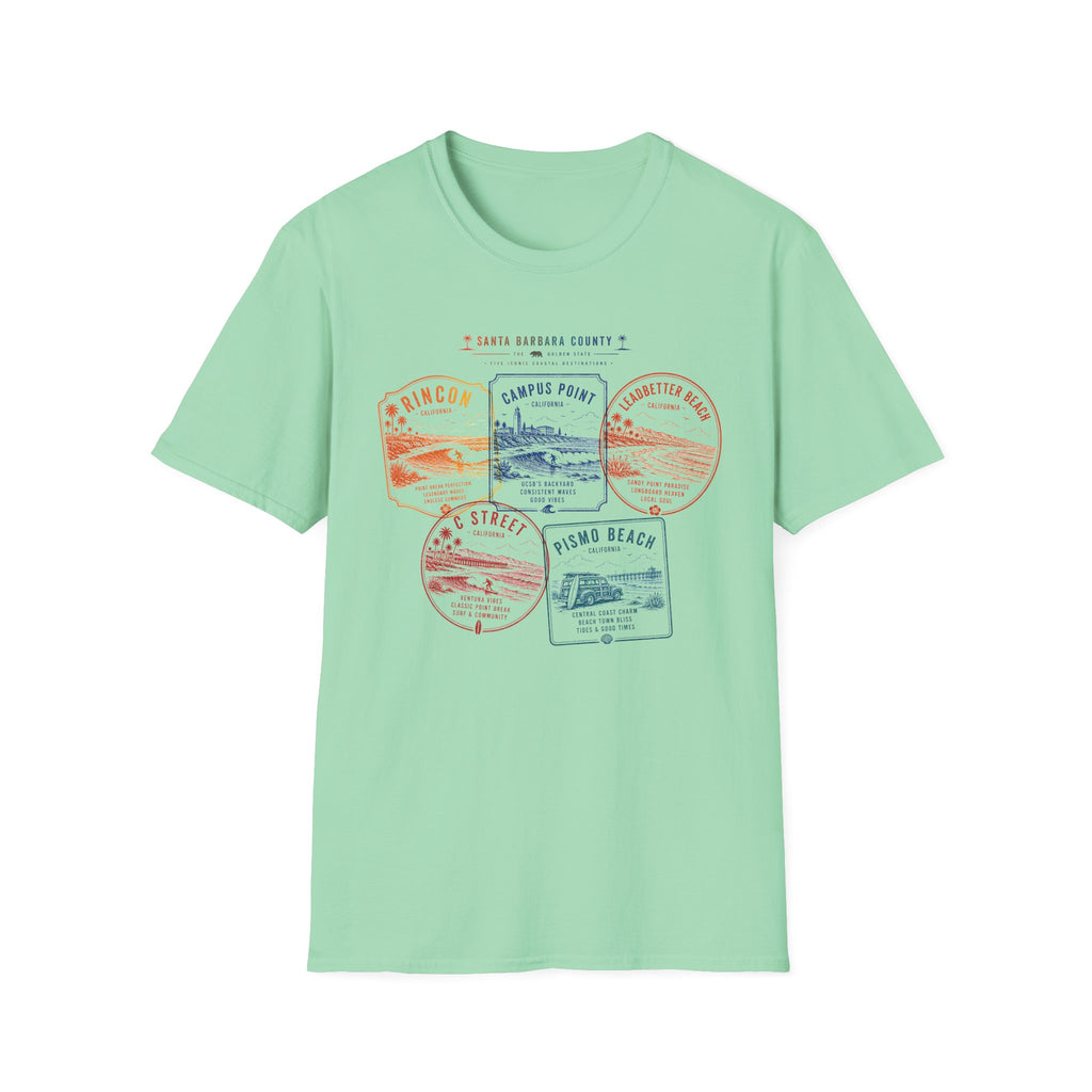 Santa Barbara Passport T-Shirt