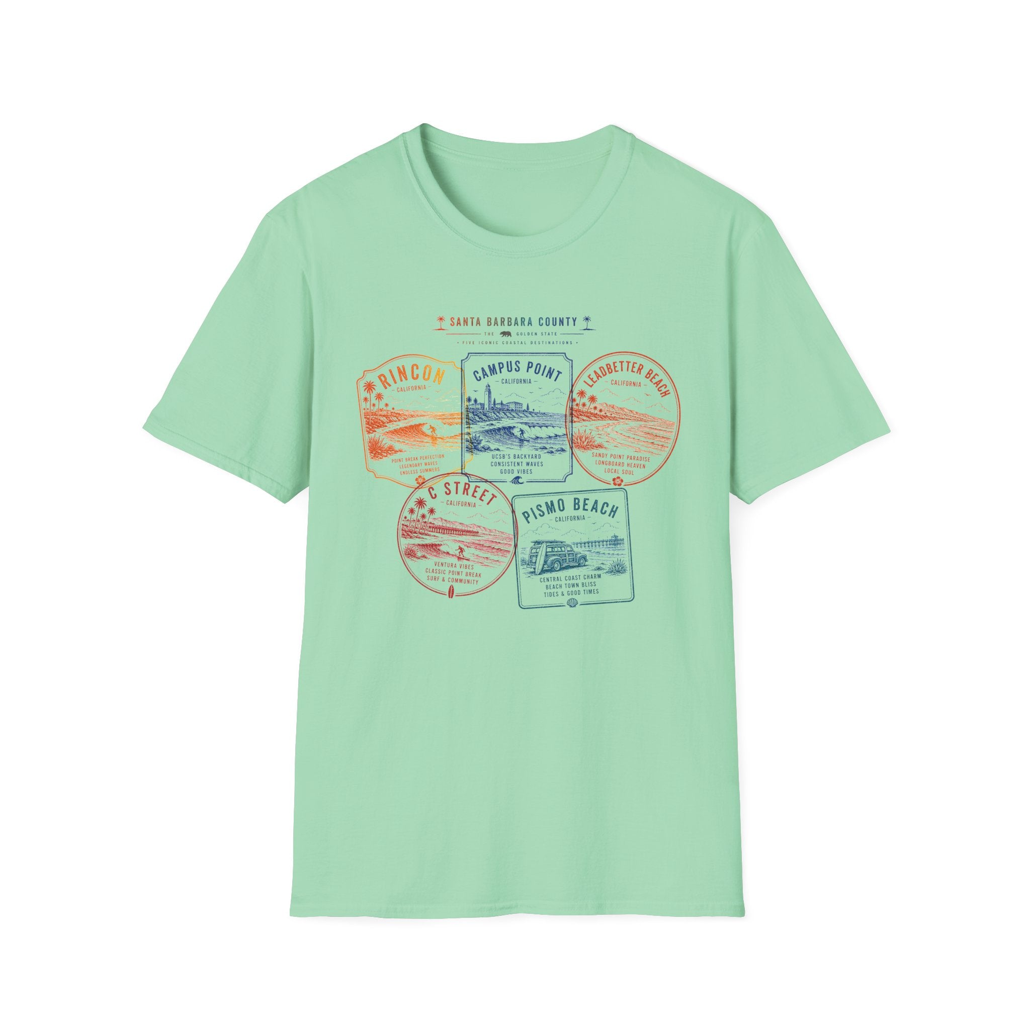 Santa Barbara Passport T-Shirt