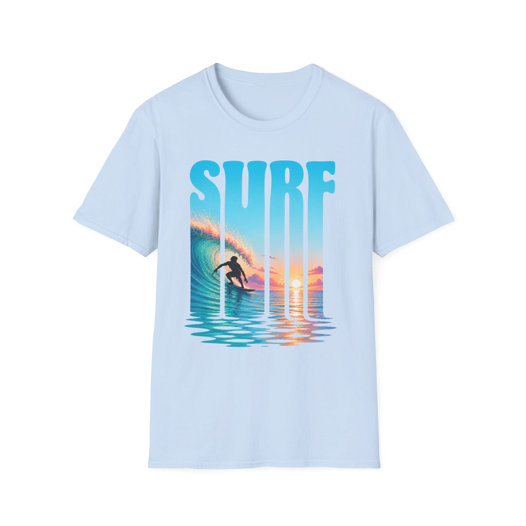 Surf Extended Font Style T-Shirt