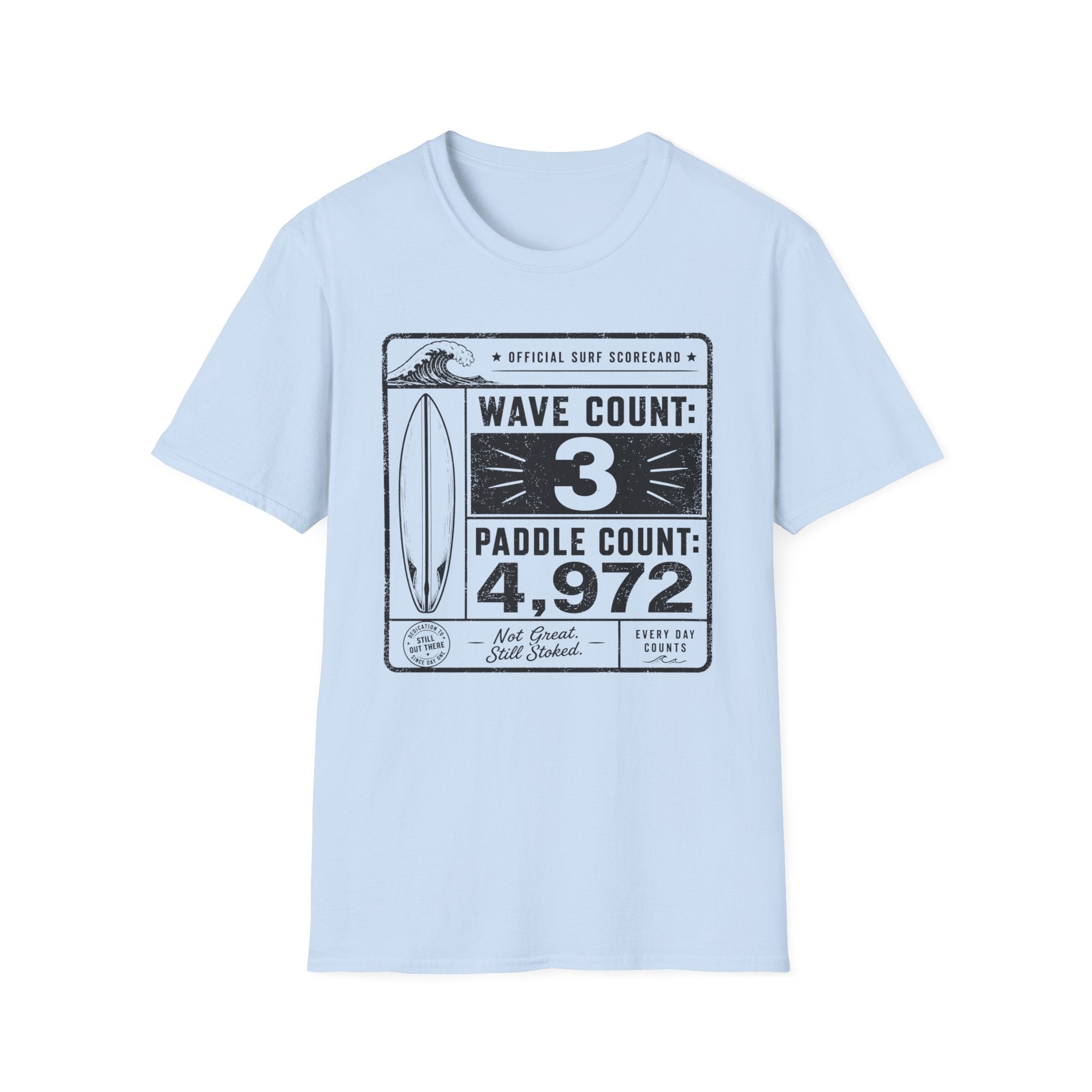 Wave Count 3 T-Shirt