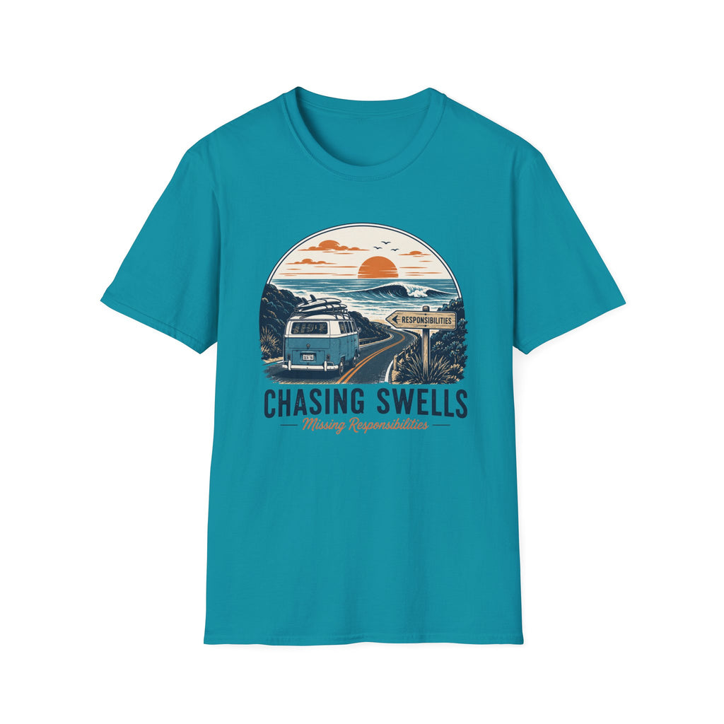 Chasing Swells-Missing Responsibilities T-Shirt