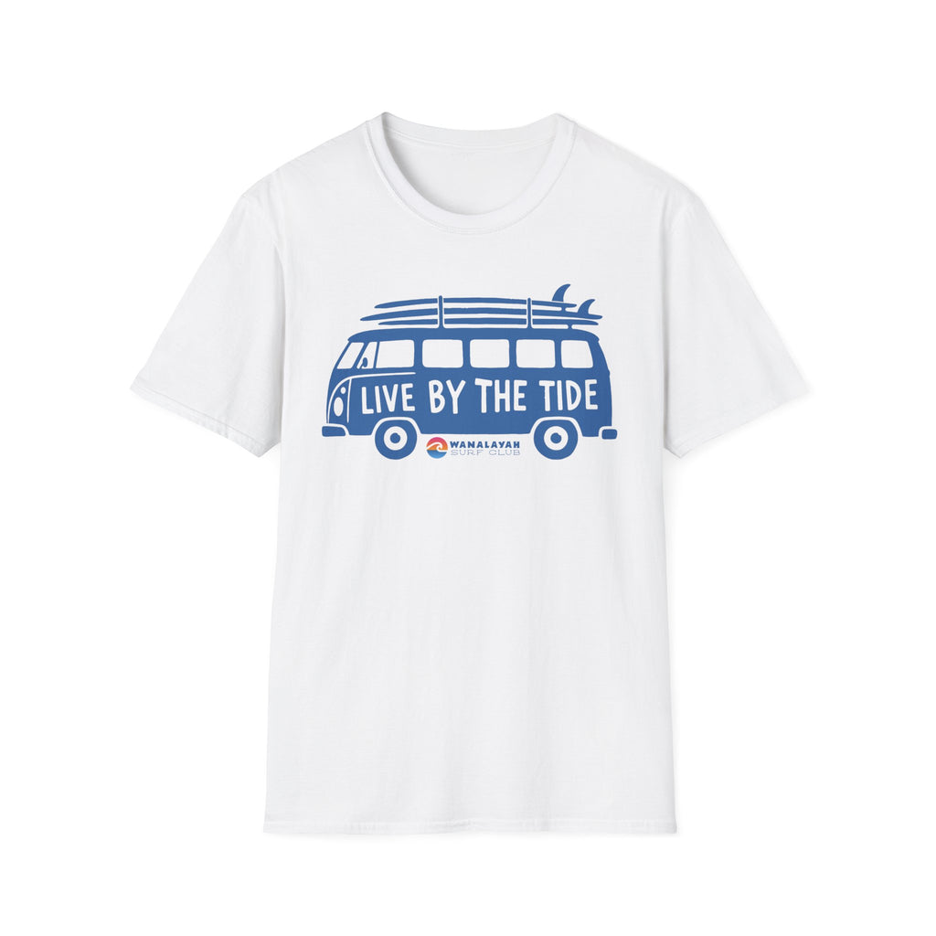 Live By The Tide-VW Van T-Shirt